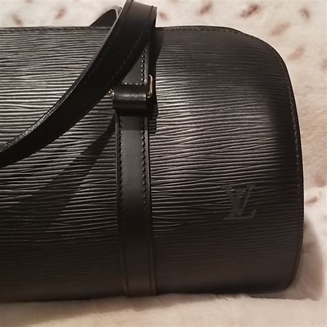 lv epi soufflot|LOUIS VUITTON Epi Soufflot Black 1306661 .